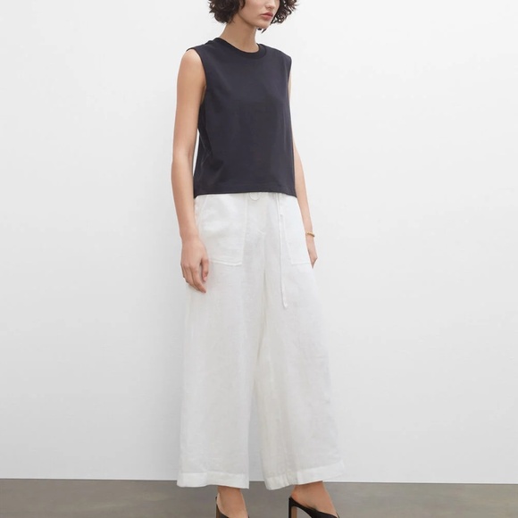 Linen Pants - New With Tags - NEVER WORN - White